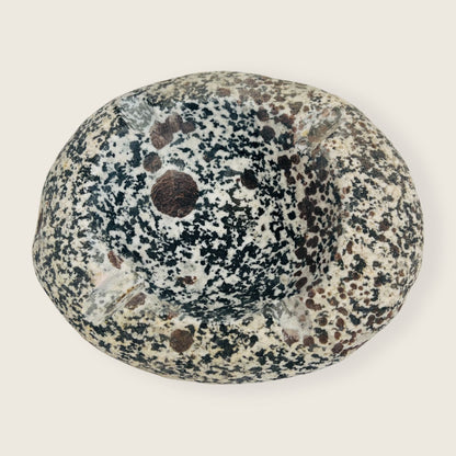 Black & White Spotted Ash Tray - Riverstone