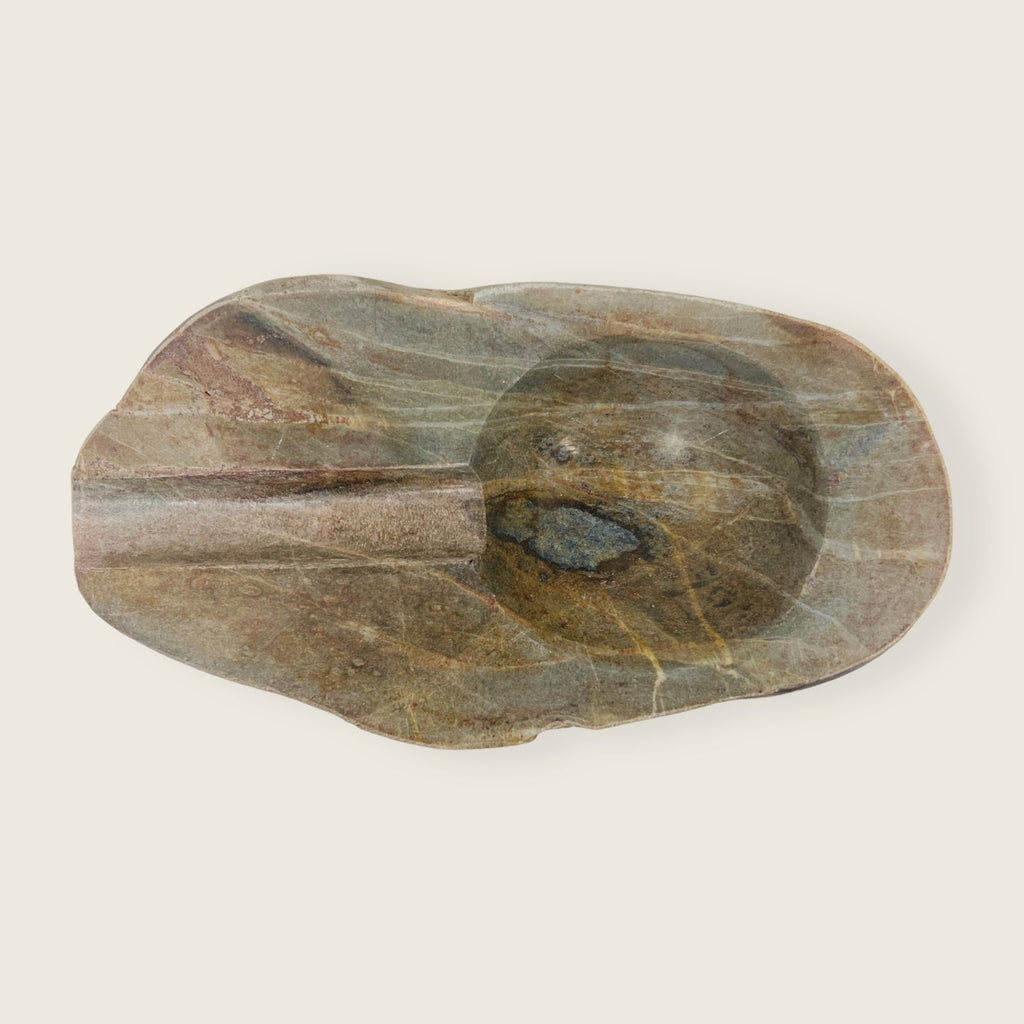 River Stone Tainted Bark Ash Tray