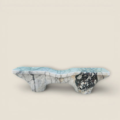 Elemental Bench - Gray & Green