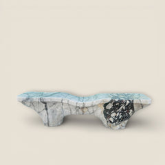 Elemental Bench - Gray & Green