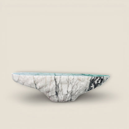 River Flow Bench - Gray & Green