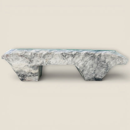 Stone Drift Bench - Gray