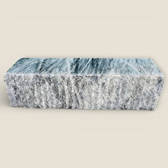 Organic Stone Bench - Gray