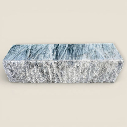 Organic Stone Bench - Gray