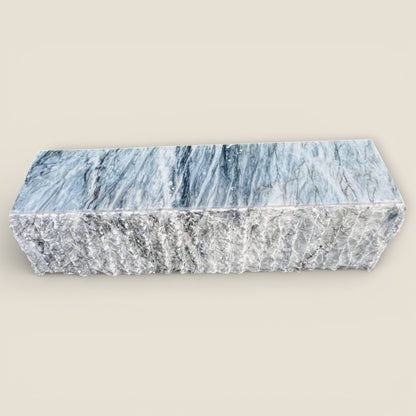 Organic Stone Bench - Gray