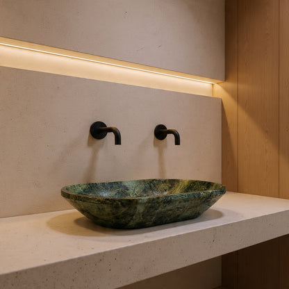 Oblong Sink - Green