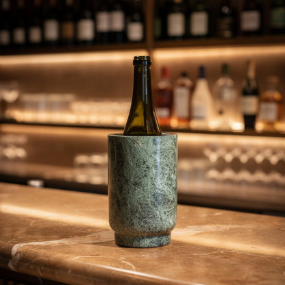 Marble Bottle Holder - Green