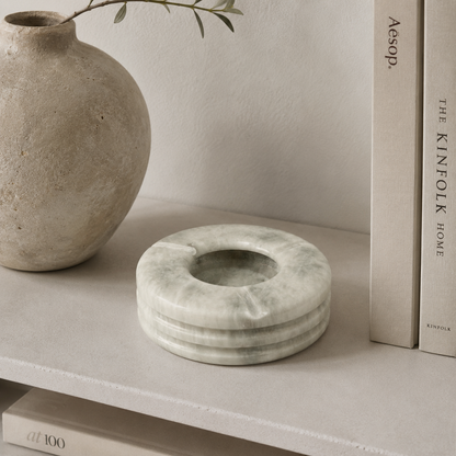 Stacked Rings Ash Tray - Gray