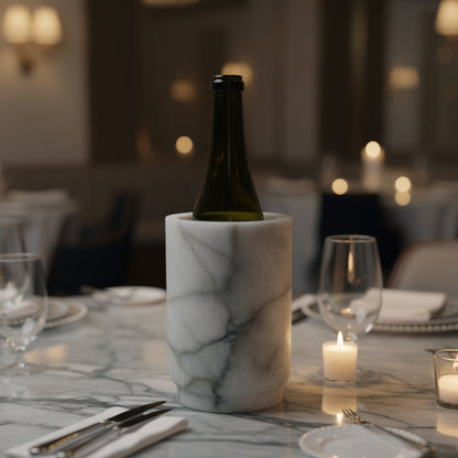 Marble Bottle Holder - Gray