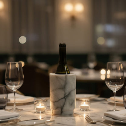 Marble Bottle Holder - Gray