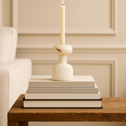 Tamper Candle Stand  - Onyx