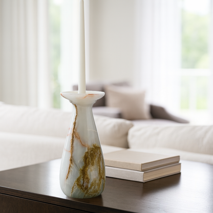 Trumpet Candle Stand - Onyx