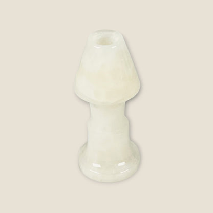 Frustum Capped Candle Stand  - Onyx