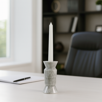 Tiered Candle Stand - Gray
