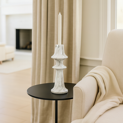 Ringed Mushrom Candle Stand - Medium