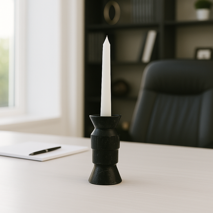 Tiered Candle Stand  - Black