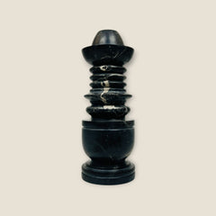 Cairn Candle Stand - Black