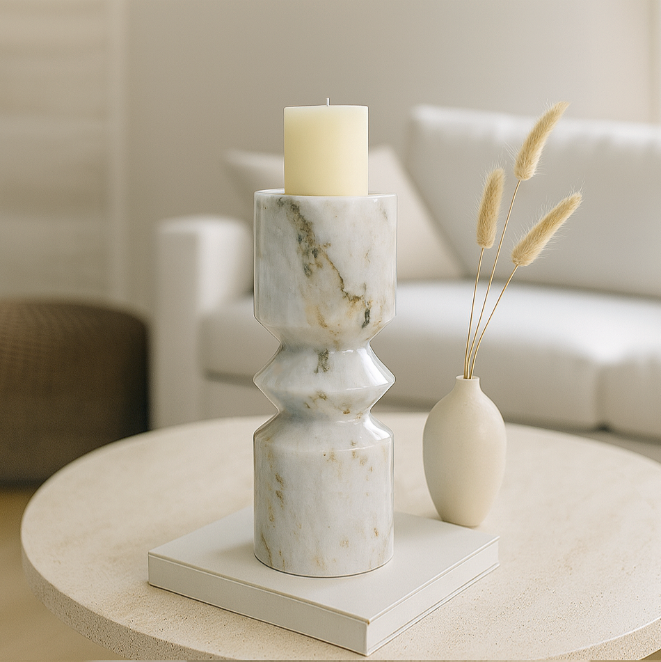 Bulged Disc Candle Stand