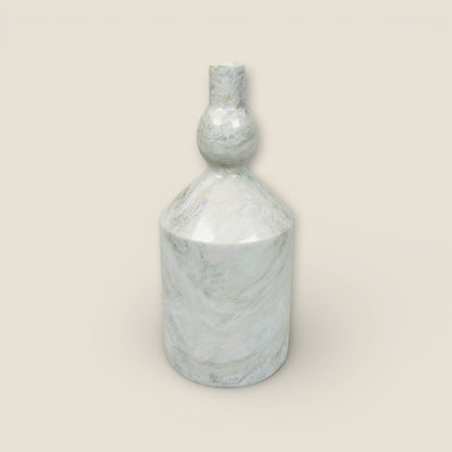 Gourd Ornament Bottle - Gray