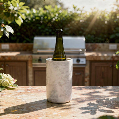 Marble Bottle Holder - Gray