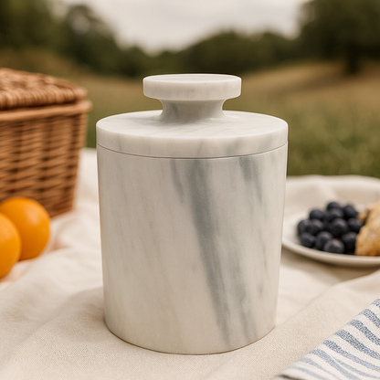 Monochrome Jar - Calacatta