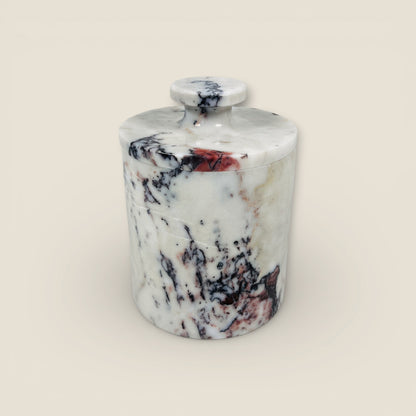 Monochrome Jar - Red & White