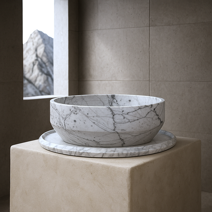 Cauldron Sink - Carrara