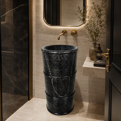 Barrel Sink - Black