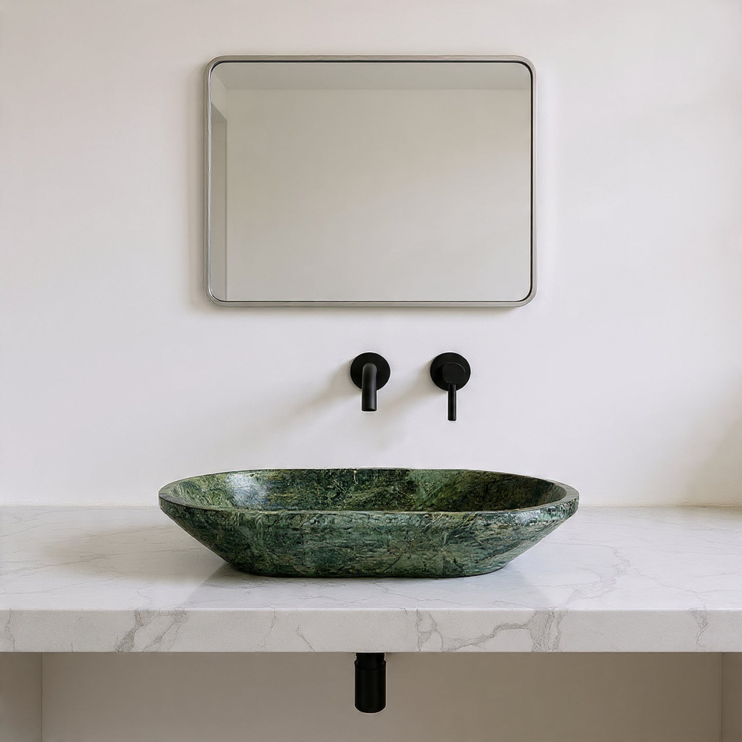 Oblong Sink - Green
