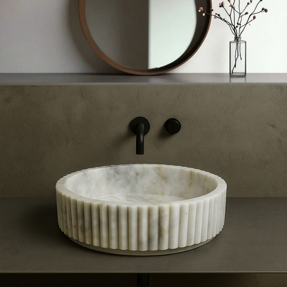 Aska Vira Sink - Cheetah White
