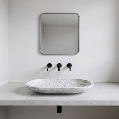 Oblong Sink - Carrara