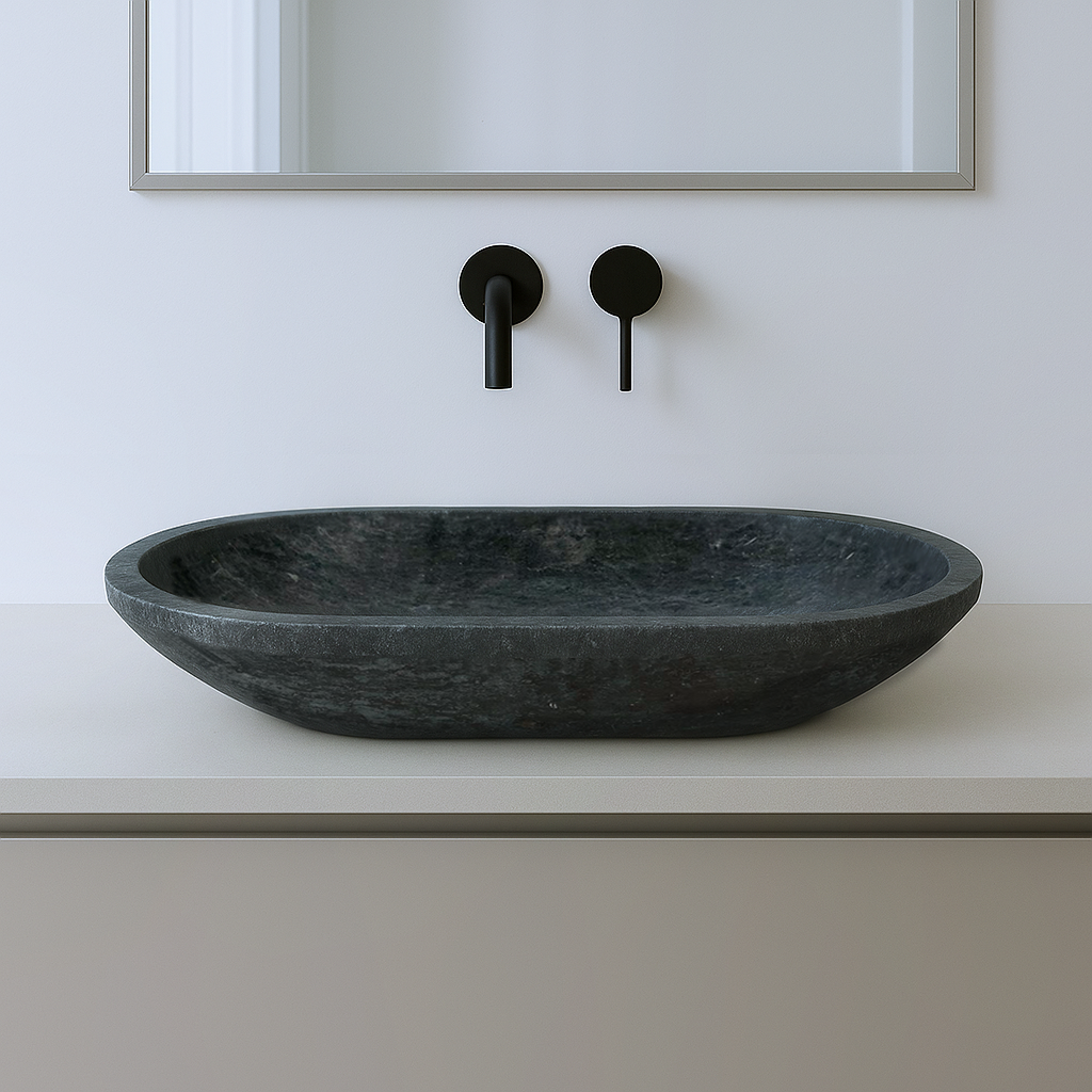 Oblong Sink - Matte Black