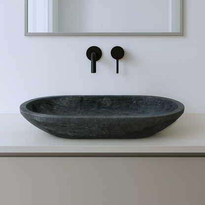 Oblong Sink - Matte Black
