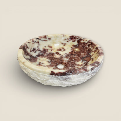 Bowl Sink - Red & White