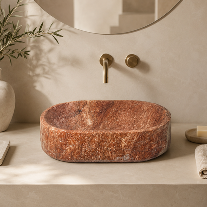 Sahara Oval Basin - Red