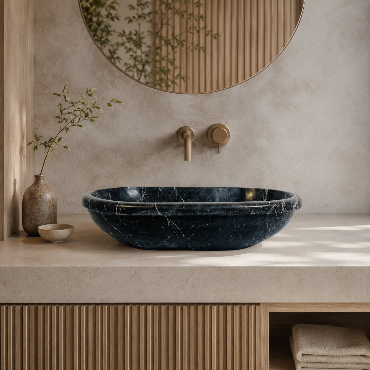 Capsule Sink - Black