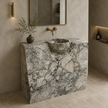Cove Marble Sink