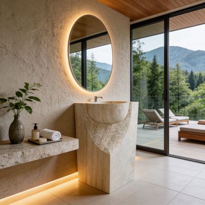 Quarry Sink - Beige