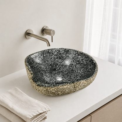 Pebble Stone Sink - River Stone