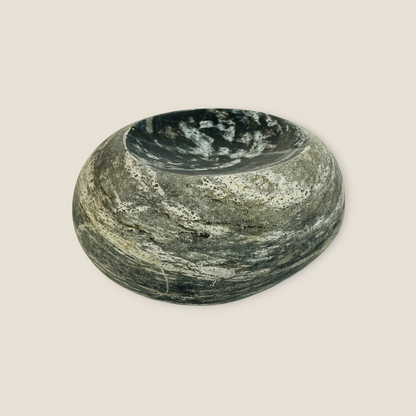 White Splashed Soap Dish - Riverstone