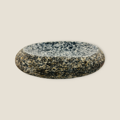 Zebra Spotted Soap Dish - Riverstone