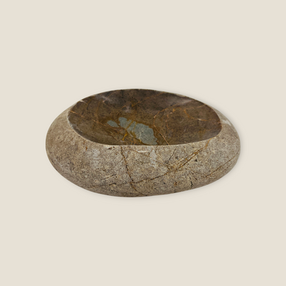 Amber Webbed Soap Dish - Riverstone