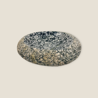 Salt Dotted Soap Dish - Riverstone