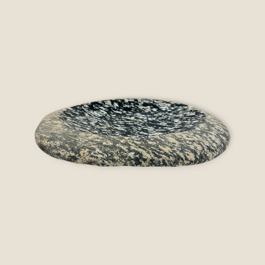 White Grazed Soap Dish - Riverstone