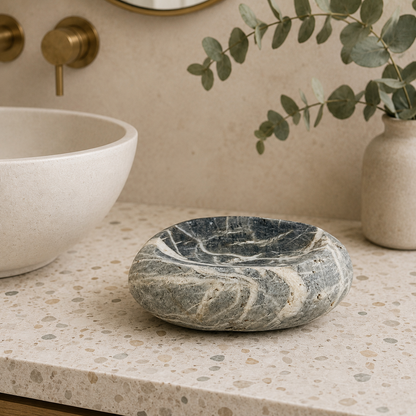 Webbed Soap Dish - Riverstone