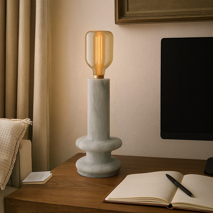 Twin Ring Lamp - Gray