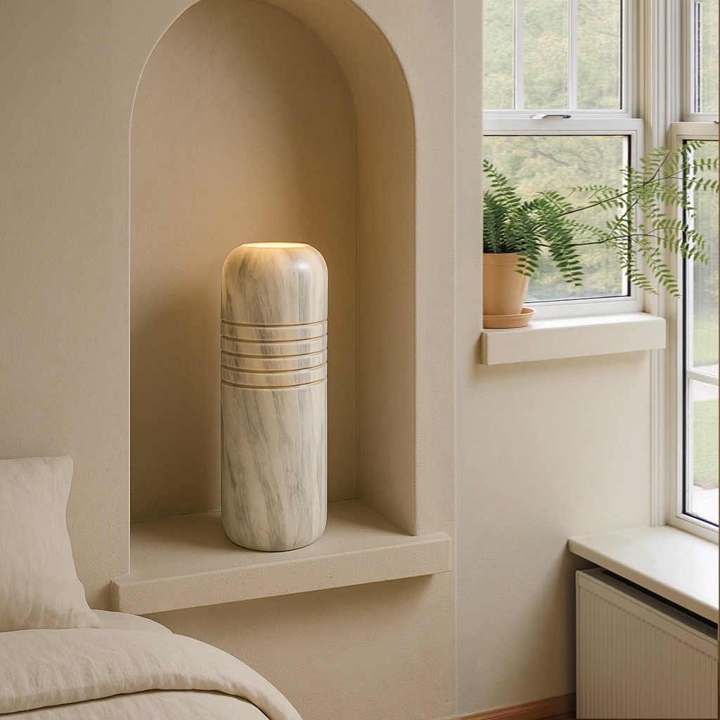 Capsule Table Lamp - Gray