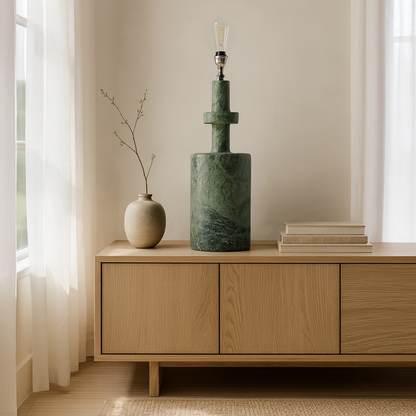 Bottleneck Table Lamp - Green
