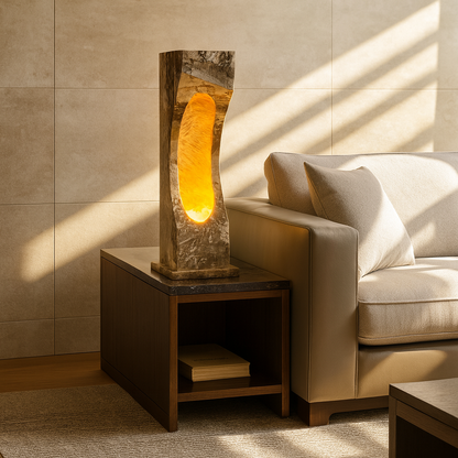 Oblique Hollow Lamp