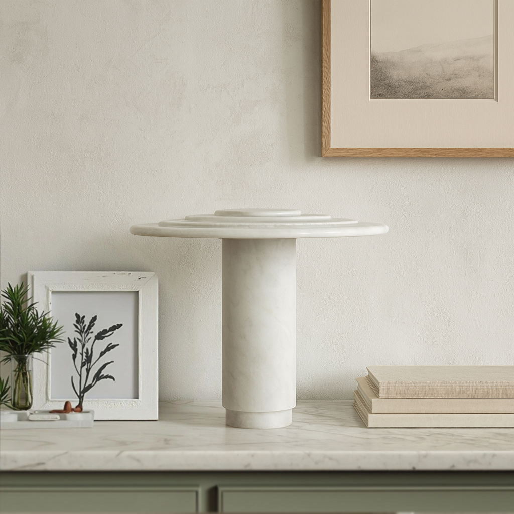 Concentric Table Lamp - Gray
